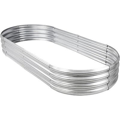 Outdoor Metal Raised Garden Bed